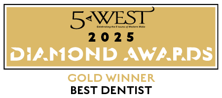 5 West 2025 Diamond Awards - Gold Winner "Best Dentist"